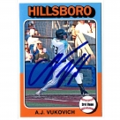 A.J. Vukovich autograph